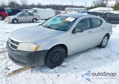 2010 Dodge Avenger Sxt from USA, damaged, VIN 1B3CC4FB9AN182310